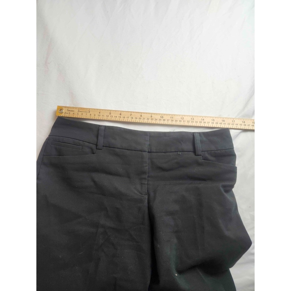 NY&C 7th Avenue Dress Pants Womens 10 Black Corporate Core Office Siren Chic - Picture 4 of 8
